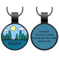 thumbnail image 2 of Tong Custom Engraved Silicone ID Collar With Strong Metal Ring For, 2 of 4