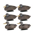 thumbnail image 2 of DOA Decoys Refuge Series Floating Blackduck 6pk, 2 of 4