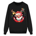 thumbnail image 2 of Gyexs Matching Christmas Shirts - Christmas Shirts for Family Funny, Xmas Funny Holiday Pullover Tops Breathable Men's Clothing (Kid, Black, 3-4 Years), 2 of 5