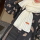thumbnail image 4 of Sonducket AcrylicFibers Stay Warm Winter Fashion Bufandas largas para mujer Bufanda de punto de invierno , acogedora y elegante Accesorios de disfraces azul, 4 of 6