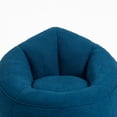 thumbnail image 3 of Bean Bag Chair With Footrest,Oversize Lazy Sofa Set with Ottoman,Upholstered Accent Chair Armchair for Adults & Kids,Blue, 3 of 6
