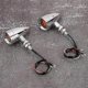 thumbnail image 3 of Motorcycle Turn Signal Light Motorbike Retro Style Bullet Led Turn Signal Lamp Flashlight Motorbike Accessory, 3 of 5