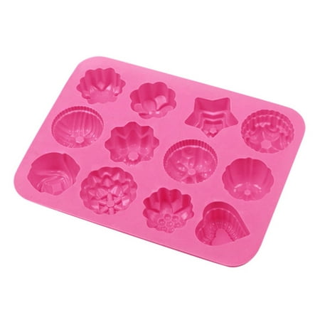 

1Pc New 3D Polygon-Shaped Silicone Ice Chocolate Cake Cookie Soap Mould Mold