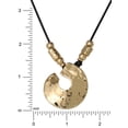 thumbnail image 5 of Jessica Simpson Women's Disc Pendant Necklace, 20" + 3" Extender, 5 of 6