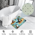 thumbnail image 3 of Platypus Non-Slip Polyester Door Rugs, Kitchen Rug, Chair Mat - Machine Washable Area Floor Carpet, 3 of 6