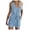Blue, variant on Baqcunre Jumpsuits for Women Womens Casual V Neck Bow Pocket Sleeveless Shorts Wide Shorts Jumpsuits Rompers Jumpsuits for Women Dressy One Piece Jumpsuits for Women