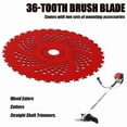 thumbnail image 6 of Lawn Mower Blade Alloy Brush Cutter Saw Blade 9 Inch 36 Teeth 230 Tungsten Steel Manganese Steel Garden Tools, 6 of 9