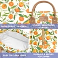 thumbnail image 3 of Fit + Fresh Bloomington Womens Lunch Bag, Insulated Lunch Box With Containers, Orange Blossoms, 3 of 7