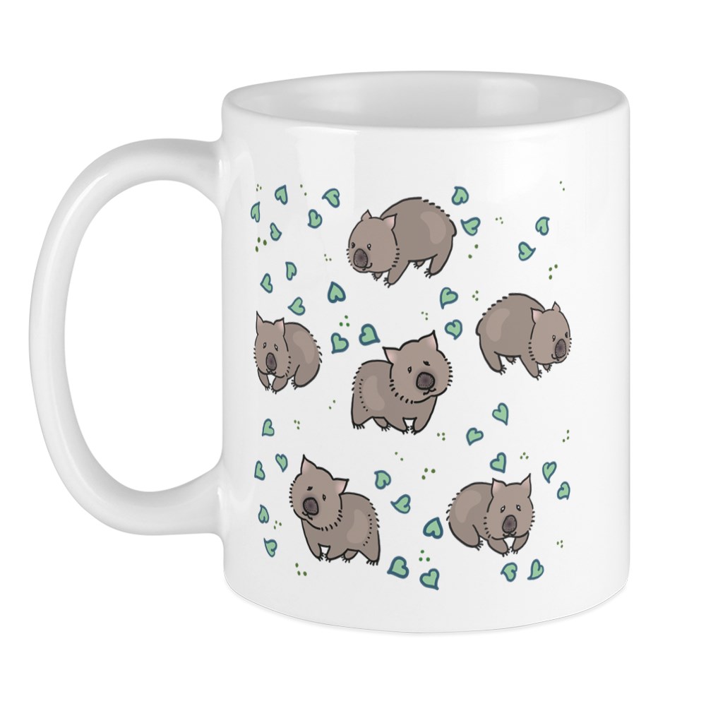 CafePress Wombat Mugs Unique Coffee Mug, Coffee Cup CafePress