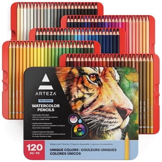 Arteza Expert Colored Pencils, 120 Count, Assorted Colors