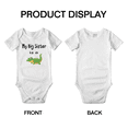 thumbnail image 3 of My Big Sister Is A Alligator Cute Baby Clothing Bodysuits Boy Girl, 3 of 5