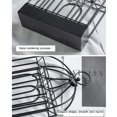 thumbnail image 4 of Soporte De Bobina De Mosquito De Metal 2 Piezas, Soporte De Bobina De Mosquito De Insecto De Hierro Retro Incienso Sándalo Protección Contra El Fuego Y El Viento, Diseño De Jaula De Pájaro D, 4 of 5