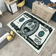 thumbnail image 2 of Dreammotif Colorful Modern Money Rug, Large Area Rug, Game Room Decor, Living Room, Bedroom Decor For Teens, Durable, Stylish, 2 of 8
