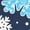 Snowflake Pikachu - NAVY, variant on Pokémon - Holiday Designs - Men's Short Sleeve Graphic T-Shirt