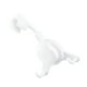 thumbnail image 1 of Bearachild Soporte de cabezal de ducha Ventosa de plástico Soporte de cabezal de ducha Montaje de baño ajustable de 360 ° Juegos de accesorios de baño Blanco, 1 of 6