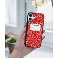 thumbnail image 5 of WIRESTER Shockproof Soft Rubber Cover Case for Apple iPhone 16 6.1" 2024, Red Composition Book, 5 of 5