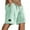 Green, variant on Hpapadks Mens Corduroy Shorts Casual Elastic Waist Drawstring Summer Beach Short