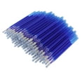 thumbnail image 4 of GUOOL 100 Pieces Heat Erasable Refill Pens Disappearing Pen for Fabric Mark Blue, 4 of 9