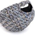 thumbnail image 6 of Xijirk Baseball Cap Textured Woven Curved Brim Fashion Hat for Daily Casual Street Travel Outdoor Wear,Black,One Size, 6 of 7