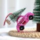thumbnail image 5 of Coche de Navidad rojo y azul con adornos de árbol, decoración navideña de Navidad para colgante de árbol de Navidad, regalos para fiesta de año nuevo para niños 2023, 5 of 5