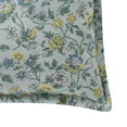 thumbnail image 4 of Home Decor Collection 20" x 20" Green Vintage Botanical Floral Cotton Decorative Pillow, 4 of 5