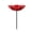 A, variant on Handmade Metal Flower Garden Stakes,6*24in Outdoor Mini Bird Bath Decor,Bee Watering Station for Bird,Pollinator & Butterflies,Easy Install Yard Art for Flower Beds Paths Patios