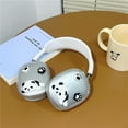 thumbnail image 3 of Cute Cartoon Case for AirPods Max Headphones,Clear Soft TPU Skin Anti-Scratch for Boys Girls,Transparent Accessories Protective Cover for AirPods Max (Panda), 3 of 7