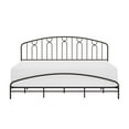 thumbnail image 3 of Hillsdale Furniture Riverbrooke Bronze Metal Arch Scallop King Bed, 3 of 11