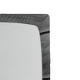 thumbnail image 2 of Ambesonne Fitness Fitted Sheet, Club Wood Planks, Twin XL Size, Pale Yellow Black Grey, 2 of 2