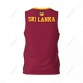 thumbnail image 3 of Sri Lanka Flag Men Basketball Sports Jersey Running Fitness Multifunction Sleeveless tshirt Exclusive Custom Name Nunber, 3 of 10