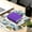 Purple, variant on Mini Photo Album for 3x3 Inch Pictures, Folding Storage Box, Portable Photo Organizer for Small Prints