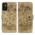 thumbnail image 2 of Nalacover for Samsung Galaxy A54 5G Wallet Case, Flower Cat Embossed Pattern Magnetic Premium PU Leather Soft Silicone Shockproof Cover with Card Slots Holder Kickstand Flip Folio Case,Brown, 2 of 8