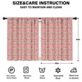 thumbnail image 2 of Blackout Kids Curtains,Pink Christmas Tree Pattern Childrens Insulated Curtains Set Of 2,Bedroom Essentials,Toddler Room Decor 42"x54", 2 of 5