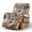 Beige-Wolf Aztec, variant on SCRAWLGOD Elephant Print Recliner Chair Cover Monstera Palm Leaf Print Anti Slip Furniture Protector Comfortable Soft Lazy Boy Recliner Cover for Living Room