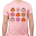 thumbnail image 2 of Fall Pumpkins and Flowers Shirt Unisex X-Small Pink, 2 of 5