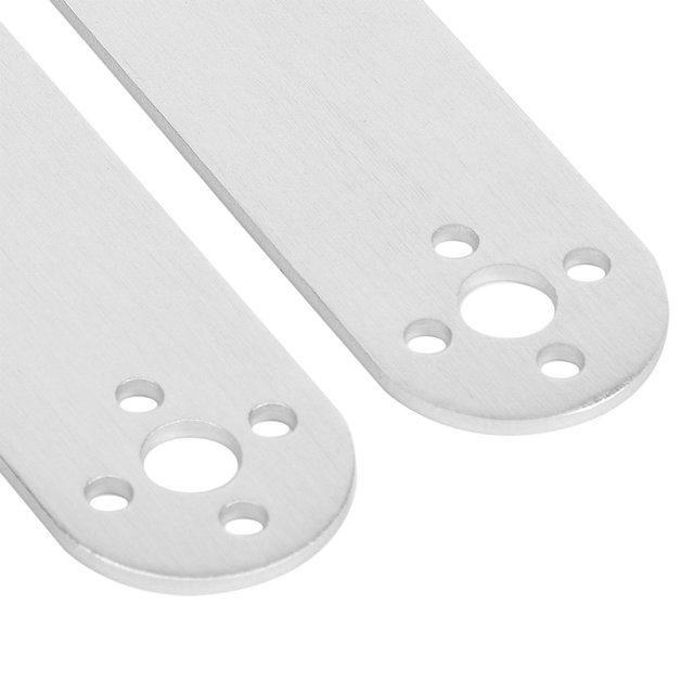 Soporte Jadeshay 2 piezas de Soportes planos de aluminio CNC