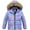Ombre, variant on Girls' Mountain Ski Jacket Waterproof Rainproof Fleece Lined Puffy Coat Kid's Jacket For Cold Winter Ombre 8