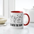 thumbnail image 4 of CafePress - Stick Man Band Mug - 11 oz Ceramic Mug - Novelty Coffee Tea Cup, 4 of 4