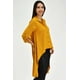 thumbnail image 2 of Maxiblusa asimétrica Roman Fashion /Juvenil, 1060 (Mostaza) ocre M Roman Fashion BL-ST-1060-MOSTAZA, 2 of 6