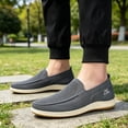 thumbnail image 6 of BERANMEY Mens Mesh Casual Sneakers Shoes Lightweight Slip on Walking Shoes Loafers for Men with Arch Support Comfort Wide Width Loafers, 6 of 9