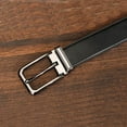 thumbnail image 5 of Mens Genuine Leather Belts Adjustable Casual Dress for Jeans Size 30 34 36 38 40, 5 of 5