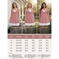 thumbnail image 3 of Cuteduck Women Plus Size Summer Dress Casual Sleeveless V-Neck Zipper Dress Loose Fit Tank Dresses Spring/Summer 1X-5X, 3 of 9