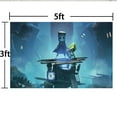 thumbnail image 6 of Little Nightmares Birthday Party Supplies Banner Backdrop Background Taspestry Poster Wall Decor, 6 of 6