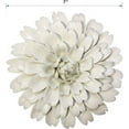 thumbnail image 2 of Ceramic Flower Artificial Wall Decor Hanging Decoration Handcrafted Ornaments White Peony 7, 2 of 2