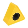 thumbnail image 1 of Microphone Marks Professional Interview Logo Stand Microphone Protector for Reporters (Triangle Yellow), 1 of 8