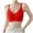 Red, variant on Crossover Bras for Women No Underwire Wireless Bralettes Seamless Supportive T Shirt Everyday Bras Red XXL