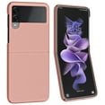 thumbnail image 4 of Case for Galaxy Z Flip 3 5G, Nakedcellphone Slim Hard Shell Protector Cover [Anti-Fingerprint, Grid Texture] for Samsung Z Flip3 Phone (SM-F711, 2021), 4 of 7
