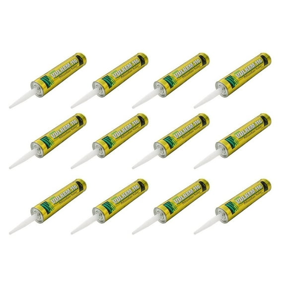 Tremco 116 Vulkem Polyurethane High-Performance Sealant Gray 12 Pack - 2 Pack
