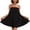 Black, variant on Women's Spaghetti Strap Mini Dress, Textured Seersucker Casual Babydoll Dresses, Loose Fit A-Line Summer Beach Cami Sundress with Pockets