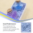 thumbnail image 3 of Relayinert 1 Pack Lafite Paper Raffia Filler Colorful Shredded Box Packaging Decoration Practical Wedding Party Easter New Year Sky blue, 3 of 6